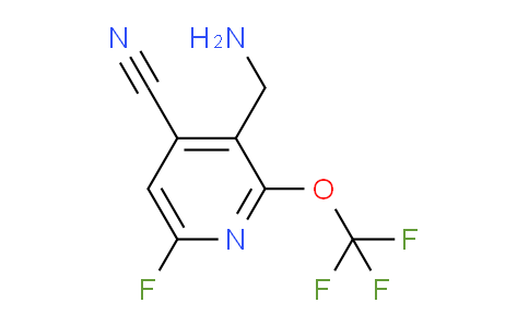 3-(Aminomethyl)-4-cyano-6-fluoro-2-(trifluoromethoxy)pyridine