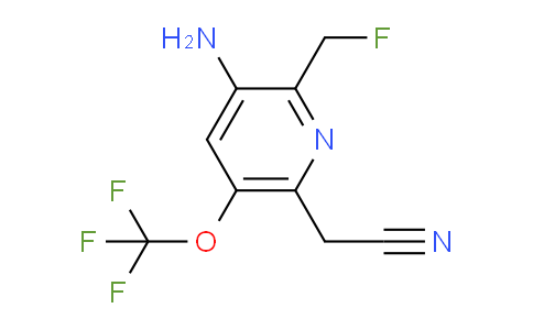 AM41485 | 1806128-81-3 | 3-Amino-2-(fluoromethyl)-5-(trifluoromethoxy)pyridine-6-acetonitrile