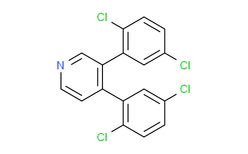 3,4-Bis(2,5-dichlorophenyl)pyridine