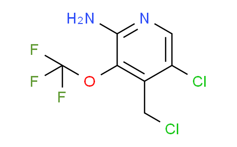 2-Amino-5-chloro-4-(chloromethyl)-3-(trifluoromethoxy)pyridine