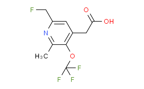 AM41495 | 1361713-08-7 | 6-(Fluoromethyl)-2-methyl-3-(trifluoromethoxy)pyridine-4-acetic acid