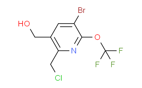 AM41497 | 1806096-00-3 | 3-Bromo-6-(chloromethyl)-2-(trifluoromethoxy)pyridine-5-methanol