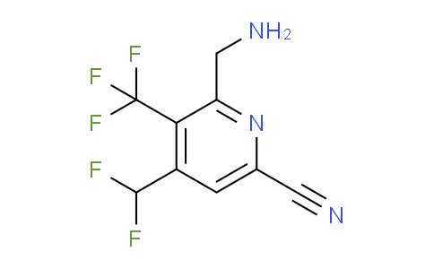 AM41503 | 1806852-59-4 | 2-(Aminomethyl)-6-cyano-4-(difluoromethyl)-3-(trifluoromethyl)pyridine