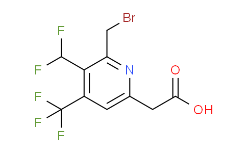 AM41504 | 1361471-29-5 | 2-(Bromomethyl)-3-(difluoromethyl)-4-(trifluoromethyl)pyridine-6-acetic acid