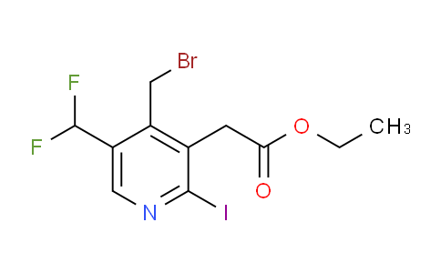 AM41507 | 1807000-81-2 | Ethyl 4-(bromomethyl)-5-(difluoromethyl)-2-iodopyridine-3-acetate