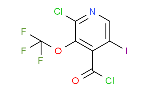 AM41509 | 1806227-46-2 | 2-Chloro-5-iodo-3-(trifluoromethoxy)pyridine-4-carbonyl chloride