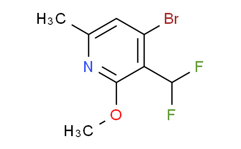 AM41510 | 1807028-56-3 | 4-Bromo-3-(difluoromethyl)-2-methoxy-6-methylpyridine