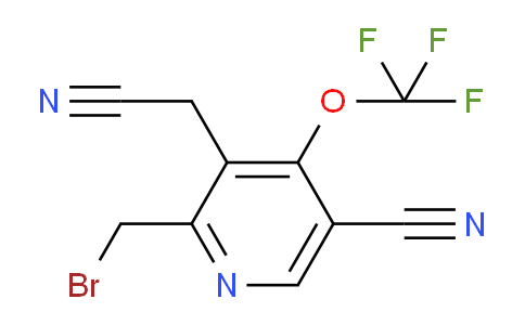 AM41511 | 1804294-77-6 | 2-(Bromomethyl)-5-cyano-4-(trifluoromethoxy)pyridine-3-acetonitrile