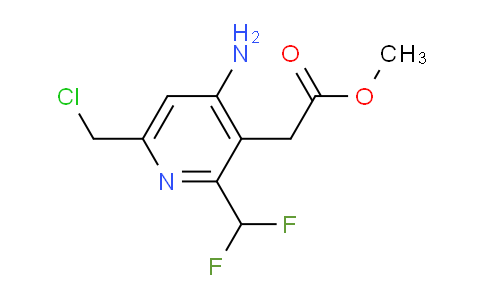 AM41515 | 1806968-70-6 | Methyl 4-amino-6-(chloromethyl)-2-(difluoromethyl)pyridine-3-acetate