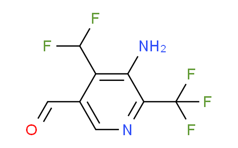 AM41516 | 1805153-01-8 | 3-Amino-4-(difluoromethyl)-2-(trifluoromethyl)pyridine-5-carboxaldehyde
