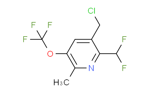 AM41530 | 1361795-14-3 | 3-(Chloromethyl)-2-(difluoromethyl)-6-methyl-5-(trifluoromethoxy)pyridine