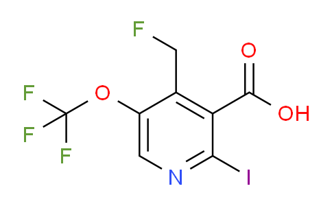 AM41531 | 1804350-50-2 | 4-(Fluoromethyl)-2-iodo-5-(trifluoromethoxy)pyridine-3-carboxylic acid