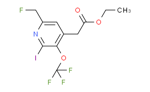 AM41534 | 1806743-67-8 | Ethyl 6-(fluoromethyl)-2-iodo-3-(trifluoromethoxy)pyridine-4-acetate