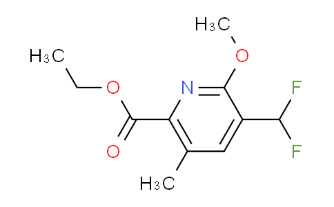 AM41536 | 1806034-30-9 | Ethyl 3-(difluoromethyl)-2-methoxy-5-methylpyridine-6-carboxylate