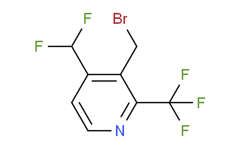 AM41538 | 1806807-52-2 | 3-(Bromomethyl)-4-(difluoromethyl)-2-(trifluoromethyl)pyridine