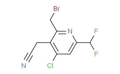 AM41554 | 1806945-09-4 | 2-(Bromomethyl)-4-chloro-6-(difluoromethyl)pyridine-3-acetonitrile
