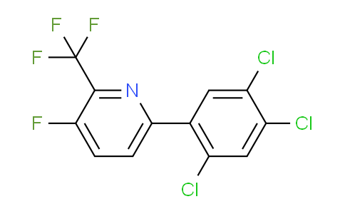 AM41568 | 1261686-19-4 | 3-Fluoro-6-(2,4,5-trichlorophenyl)-2-(trifluoromethyl)pyridine