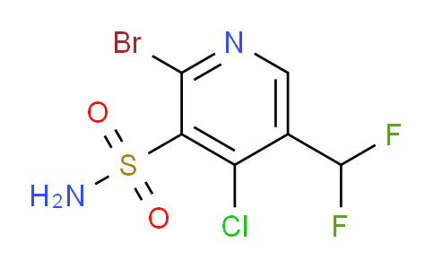 AM41574 | 1805343-06-9 | 2-Bromo-4-chloro-5-(difluoromethyl)pyridine-3-sulfonamide