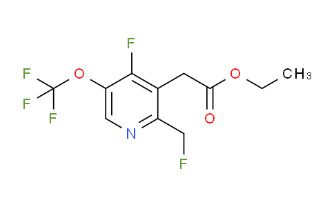 AM41581 | 1806736-48-0 | Ethyl 4-fluoro-2-(fluoromethyl)-5-(trifluoromethoxy)pyridine-3-acetate