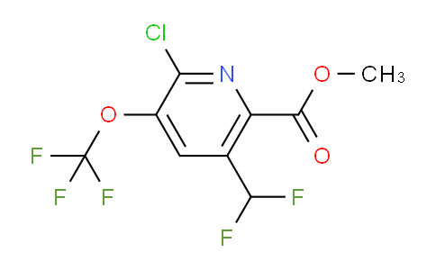 AM41582 | 1804555-37-0 | Methyl 2-chloro-5-(difluoromethyl)-3-(trifluoromethoxy)pyridine-6-carboxylate