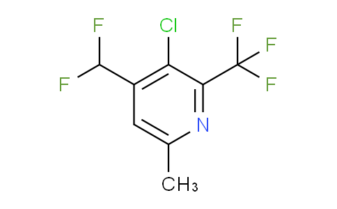 AM41590 | 1806938-15-7 | 3-Chloro-4-(difluoromethyl)-6-methyl-2-(trifluoromethyl)pyridine