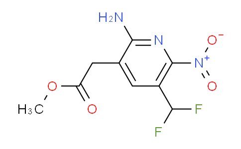 AM41592 | 1806822-32-1 | Methyl 2-amino-5-(difluoromethyl)-6-nitropyridine-3-acetate