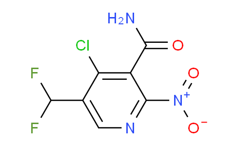 AM41595 | 1805377-08-5 | 4-Chloro-5-(difluoromethyl)-2-nitropyridine-3-carboxamide