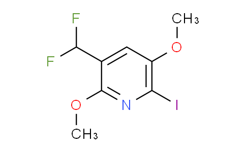 AM41600 | 1804695-45-1 | 3-(Difluoromethyl)-2,5-dimethoxy-6-iodopyridine