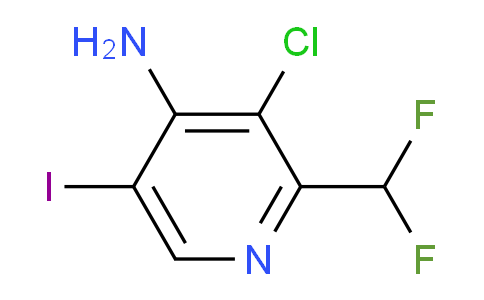 AM41604 | 1805007-96-8 | 4-Amino-3-chloro-2-(difluoromethyl)-5-iodopyridine