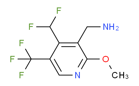 3-(Aminomethyl)-4-(difluoromethyl)-2-methoxy-5-(trifluoromethyl)pyridine