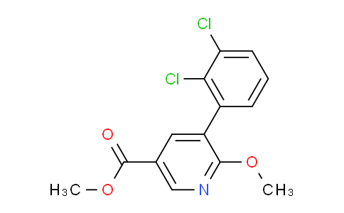 Methyl 5-(2,3-dichlorophenyl)-6-methoxynicotinate