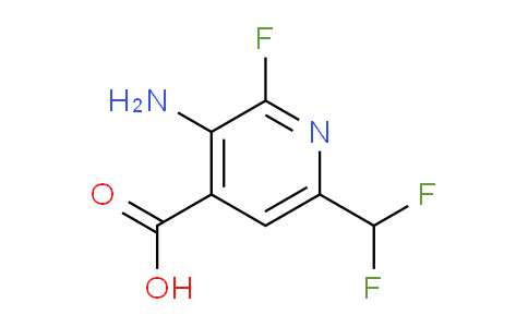 AM41615 | 1803673-61-1 | 3-Amino-6-(difluoromethyl)-2-fluoropyridine-4-carboxylic acid