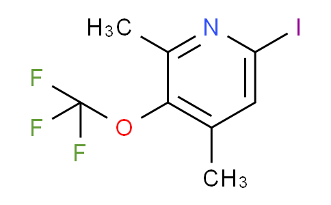 AM41623 | 1804600-20-1 | 2,4-Dimethyl-6-iodo-3-(trifluoromethoxy)pyridine