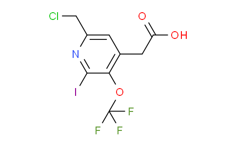 AM41626 | 1806259-47-1 | 6-(Chloromethyl)-2-iodo-3-(trifluoromethoxy)pyridine-4-acetic acid