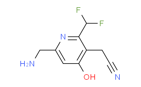 AM41628 | 1805619-54-8 | 6-(Aminomethyl)-2-(difluoromethyl)-4-hydroxypyridine-3-acetonitrile