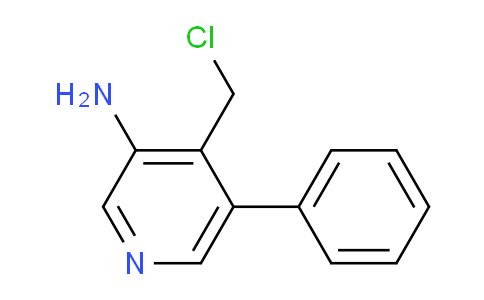 AM41636 | 1805269-85-5 | 3-Amino-4-chloromethyl-5-phenylpyridine