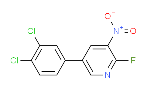 AM41637 | 1361697-87-1 | 5-(3,4-Dichlorophenyl)-2-fluoro-3-nitropyridine