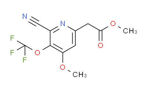 AM41642 | 1804823-96-8 | Methyl 2-cyano-4-methoxy-3-(trifluoromethoxy)pyridine-6-acetate