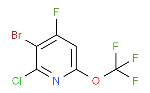 AM41644 | 1804393-92-7 | 3-Bromo-2-chloro-4-fluoro-6-(trifluoromethoxy)pyridine