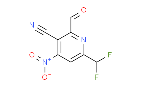 AM41646 | 1804692-23-6 | 3-Cyano-6-(difluoromethyl)-4-nitropyridine-2-carboxaldehyde