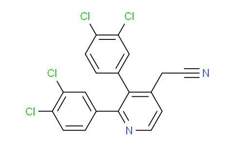 AM41648 | 1361553-19-6 | 2,3-Bis(3,4-dichlorophenyl)pyridine-4-acetonitrile