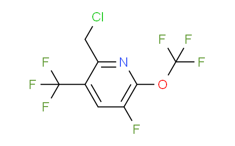 AM41658 | 1803944-60-6 | 2-(Chloromethyl)-5-fluoro-6-(trifluoromethoxy)-3-(trifluoromethyl)pyridine