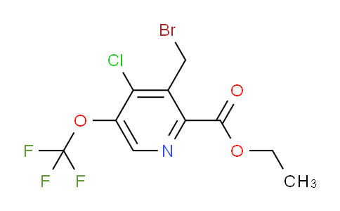 AM41659 | 1803699-39-9 | Ethyl 3-(bromomethyl)-4-chloro-5-(trifluoromethoxy)pyridine-2-carboxylate