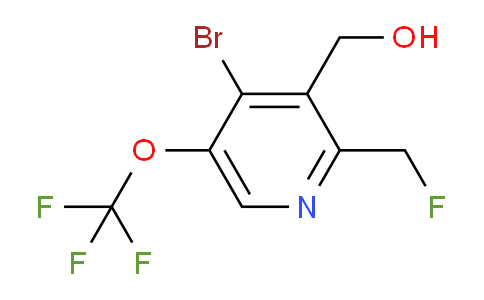 AM41661 | 1803615-11-3 | 4-Bromo-2-(fluoromethyl)-5-(trifluoromethoxy)pyridine-3-methanol