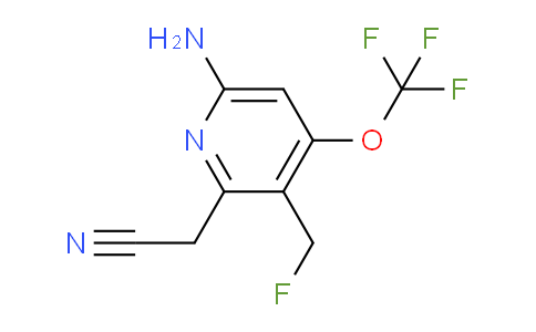AM41663 | 1804021-78-0 | 6-Amino-3-(fluoromethyl)-4-(trifluoromethoxy)pyridine-2-acetonitrile