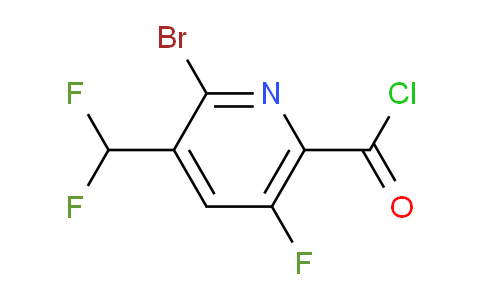 AM41665 | 1806998-91-3 | 2-Bromo-3-(difluoromethyl)-5-fluoropyridine-6-carbonyl chloride