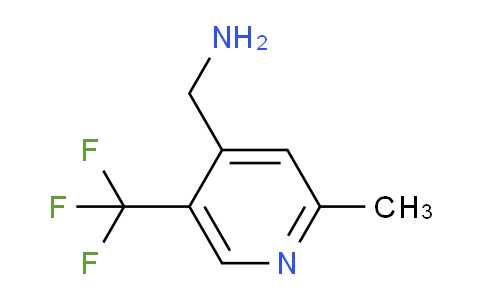 4-Aminomethyl-2-methyl-5-(trifluoromethyl)pyridine