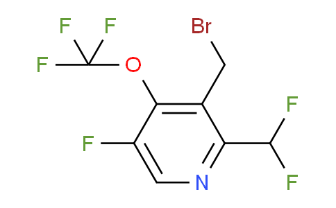 AM41679 | 1804744-37-3 | 3-(Bromomethyl)-2-(difluoromethyl)-5-fluoro-4-(trifluoromethoxy)pyridine