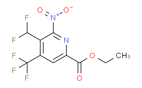 AM41708 | 1361784-46-4 | Ethyl 3-(difluoromethyl)-2-nitro-4-(trifluoromethyl)pyridine-6-carboxylate