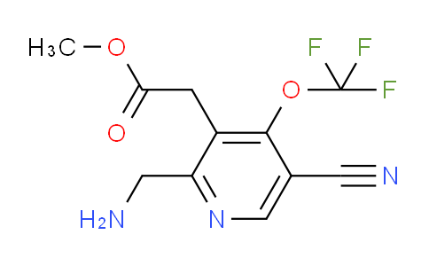 AM41710 | 1803657-28-4 | Methyl 2-(aminomethyl)-5-cyano-4-(trifluoromethoxy)pyridine-3-acetate